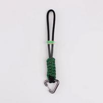New Portable Paracord Keychain Lanyard Creative Multifunctional Water Bottle Hanging Rope 17.4cm Hiking Backpack Buckle žalia