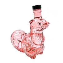 Squirrel Whiskey Decanter, Glass Animal Liquor Bottle with Stopper, Creative Wine Dispenser for Home Bar, Unique Gift for Whiskey Lovers
