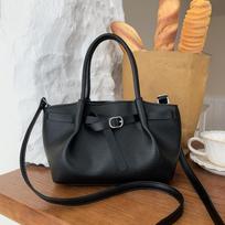 Small-scale Tote Bag for Casual Commuting with Large Capacity and Single Shoulder Strap juoda