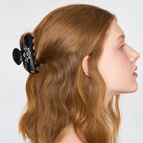 Blanche Crystal Hair Clip DESA044-1 beige