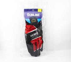 Sunline SUG-704 Druskos pirštinių liejimas Jigging Red XL dydis (7894)