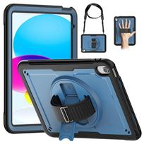Skirta 10-os kartos „iPad“ „iPad Air4 5“ 10,9 colio Pro11 M1 M2 „IPad 10.2“ 9-ajam lengvam smūgiui atspariam, tvirtam planšetinio kompiuterio dėklui, peties dirželiui 10.2 7th 8th 9th Gen