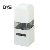 4 vnt./rinkinys 60 ml kelioninis papildomas buteliukas, nešiojamas, nepralaidus, daugkartinio naudojimo, losjonui, šampūnui, kosmetikai, purškiamas dozatorius, tuščias tualeto reikmenų indas Square šviesiai pilka spalva