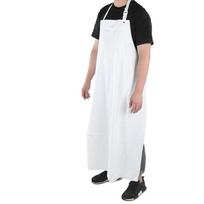 PVC Apsauginė Prijuostė Atspari Chemikalams Saugūs Darbo Drabužiai Vandeniui Atspari Apsauga nuo Dulkių 120x90cm white