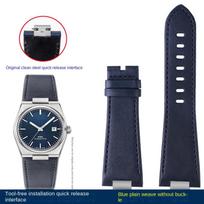 For Tissot 1853 PRX T137 series Strap Belt Genuine Leather Watchband T137.407 T137.410 Men's Bracelet Watch Wrist Strap 26-12mm 12mm
