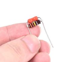 1 Set Electric Guitar Volume Treble Bleed Kit Guitar Volume Potentiometer oranžinė