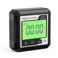 Mini Magnetic Inclinometer: Cross-Display Protractor & Angle Meter