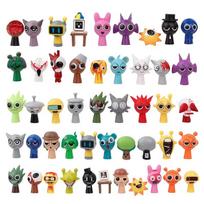 48pcsSet Mini Sprunki Action Figure Toy Cartoon Movie Sprunki Wenda Model Doll Figurines Kids Gift