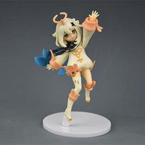 14CM Genshin Impact Hu Tao Paimon Anime Figure PVC Action Figure Model Sculpture Hand-made Desktop Decoration Children Gifts 14CM