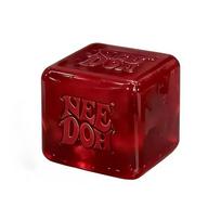 Dr Pepper x NeeDoh Malonus kubas Squishy Streso mažinimo žaislas, minkštas spaudžiamas Fidget kubas vaikams ir suaugusiems, nerimo mažinimo sensorinis žaislas bordinė