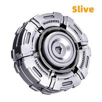 Sale Glowing Fidget Spinner EDC Toy  Adults Kids Stress Anxiety Relief Focus Tool with Smooth Rotation Cool Armor fidget toy