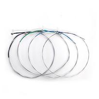Violin Strings Aluminum Magnesium Wound Stainless Steel Core Bright Tone Color Ball Ends for 4 4 3 4 Violin Beginner