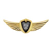 For Opel OPC Astra K Vectra Corsa Zafira Insignia Mokka 3D Metal Car Styling Body Trunk Wings Badge Sticker Decor Accessories auksinė