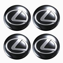 For Lexus 4pcs 56mm Car Wheel Center Hub Cap Stickers Styling Accessories CT ES GS NX IS250 RX350 IS200 LX570 UX250h CT200h