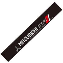For Mitsubishi Eclipse Lancer Outlander Pajero ASX Colt I200 Space Triton Ex Car Front Rear Windshield Stickers Auto Accessories