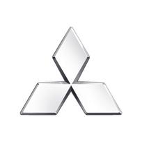 Automobilio priekinės grotelės emblema, galinės bagažinės lipdukas, skirtas Mitsubishi Pajero Outlander XL Montero Lancer Triton Galant Evo ASX Xpander 9x7.8cm