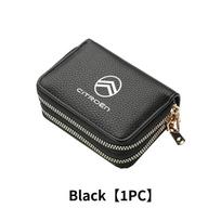Fashion Wallet Car Mounted Card Bag Double Zipper Coin Holder For Citroen Jumper Celysee Cactus Picasso Aircross Saxo Grand
