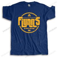 summer tshirt Unisex brand teeshirt Flynn Arcade Tron Women Black Unisex t shirt euro sizemale High Quality streetwear tee shirts S