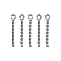 50pcs  Bait Spike Carp Fishing Hook Bait Sting Boilies Pin Spike Maggot Corn Ronnie Hair Rig Carp Feeder Fishing Tackle