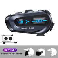 1/2PCS Motorcycle Helmet Intercom Headset 600M Half Duplex Multi-person Interphne V5.4 Intelligent Voice Assistant Headphone