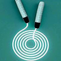 Glowing Skipping Rope LED Light Up Jump Rope Luminous Sports Fitness EquipmentZZ18 26s