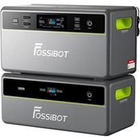 Système de stockage d'énergie solaire - FOSSIBOT - FBP1200 - 1200W AC - 1,95-39,1 kWh extensible - LiFePO4 EVE