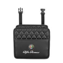 Keychain Car Multi-function Storage Box Bag Auto Seat Back Storage Pocket For Alfa Romeo 4C 159 166 Spider Giulia Giulietta 156