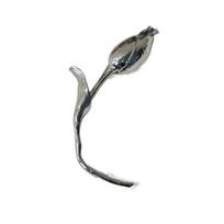 Exquisite Tulip Brooch Electroplate Suit Charm Deco Clothing Pin Accessories  Valentine's Day Gift sidabras