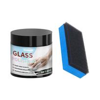 Aluminum Oxide Polishing Powder Premium Glass Polish - Professional Cleaning for Cars, Bathrooms, and Mirror Surfaces, Quickly Restores the Crys black
