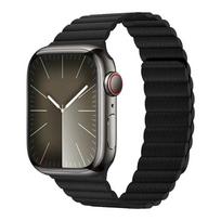 Leather Strap for Apple Watch band 45mm 41mm 49mm 44mm 40mm 42mm Magnetic bracelet correa iwatch Series 9 8 7 3 4 5 6 ultra se 2 38mm-40mm-41mm juoda