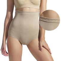 Women's Shapewear Underwear, High-Waisted Shapewear Panties, Shapewear Tummy Control Shaping Brief S smėlis