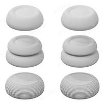 Thumb Grips Caps for PlayStation Portal Remote Player Anti-Slip Joystick Cover for PlayStation Portal Games Console Accessories pilkai balta spalva