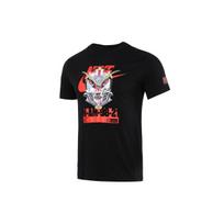 Nike Nsw Mech Air Gundam Graphic Print Trumpomis rankovėmis marškinėliai vyriški viršutiniai drabužiai, juodi DJ1400-010 M