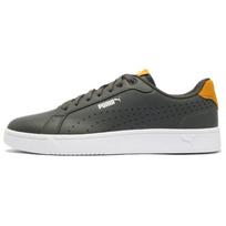 PUMA Grounded Perf Patogūs Universalūs Žemakulniai Laisvalaikio Kėdainiai Unisex Kėdainiai Pilki Balti 398418-03 35.5