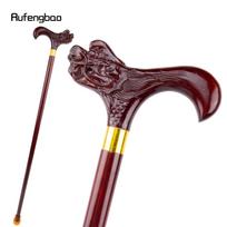 Rudas Drakonas Medinis Vienos Jungties Madingas Lazdas Dekoratyvinis Cosplay Lazdelė Helovino Kūjalis Ramentas Lazdelė Piuvimo Lazda 96cm VariantValue