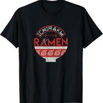 Naruto Shippuden Ichiraku Ramen Bowl Logo Anime T-Shirt S juoda
