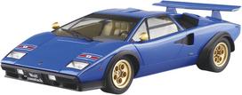 Aoshima Bunka Kyozai The Supercar 18 Wolf Countach 2 Plastic Plastic Model (AOSHIMA) No. 1/24 '76 Ver. Pre-Colored raudona