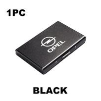 Card Holder Slim Metal RFID Blocking Protector Credit Card Wallet For Opel ADAM ASTRA J K CORSA E INSIGNIA MOKKA VIVA Meriva