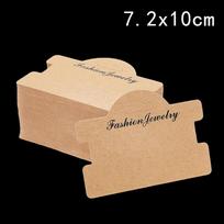 100pcs Love Jewelry Tags Bracelet Display Handmade Gift Wrapping Bracelet Packaging DIY for Selling Hair Ties Jewelry Card
