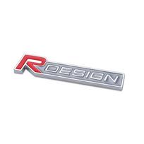 3D Metalinis Automobilio Priekinės Grotelės Ženklelis Lipdukas Rdesign Emblema Auto Priedai Volvo XC90 S60 XC60 V70 S80 S40 V50 V40 V60 C30 S90