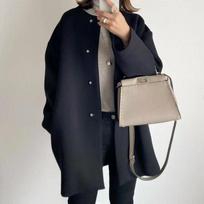 Women Autumn Ultra Soft Knit Jacket Slimming Design Sensibility Niche Loose-fit Type Jacket For Women XS juoda