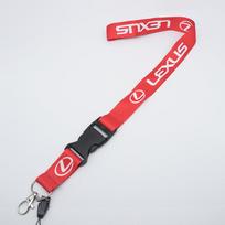 Lexus Neck Strap Lanyard Car Keychain Key Holder For Lexus CT200h ES250 ES300h NX300h RX350 IS250 IS200 GS300 Auto Accessories raudona