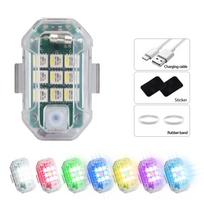 Car Strobe Light Control 7 Colors USB LED Anti-Collision Bike Tail Model Aircraft Night Flying Signal Flashing Warning Lamp