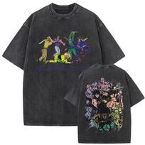 T-Shirt Wonderful Casual Graphic'S Vintage Rot-Shirt Kujo Men'S And Women'S Vintage Adventure Jota Washed T-Shirt Anime S