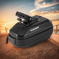 0.8L Bicycle Saddle Bag Quick Release MTB Road Bike Saddlebag Mountain Bike Saddle Storage Bag for Outdoor Cycling China Mainland