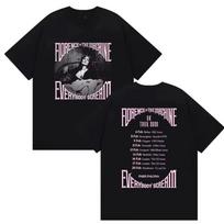 Florence  The Machine Everybody Scream Tour 2026 T Shirts Unisex Women Retro Aesthetic Fashion Oversized Cotton TShirt Streetwear M
