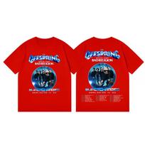 Punk Rock Band The Offspring Supercharged Tour 2026 Graphic T Shirts High Quality Fashion Tshirt Unisex Casual Cotton Tshirts S