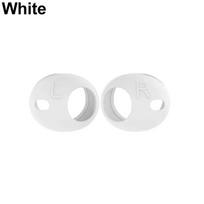 Soft Silicone Ear Tips Ultra Thin Non-slip Earbuds Protective Cover Replacement Anti-Scratch Eartips for AirPods Pro 3 balta