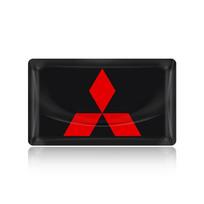 3D Epoxy Resin Car Styling Stickers Decorations For Mitsubishi ASX Lancer L200 Pajero Sport Attrage Mirage Eclipse Car Styling