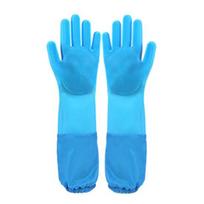 Pet Bathing Gloves, Silicone Hair Removal and Massage Gloves, High-Density Teeth Cleaning Gloves, Pet Grooming Gloves for Cats and Dogs mėlyna